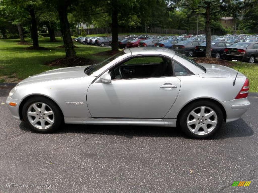 Brilliant Silver Metallic Mercedes-Benz SLK