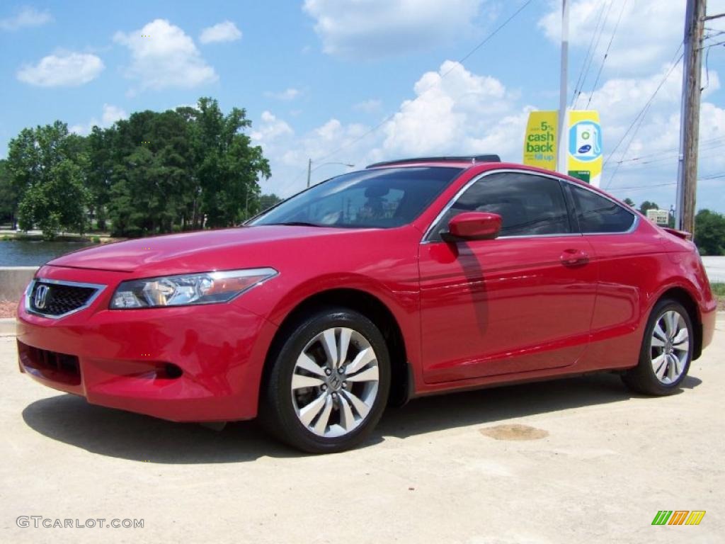 San Marino Red 2008 Honda Accord EX-L Coupe Exterior Photo #31664192