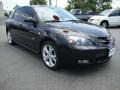 2008 Black Mica Mazda MAZDA3 s Sport Hatchback  photo #7