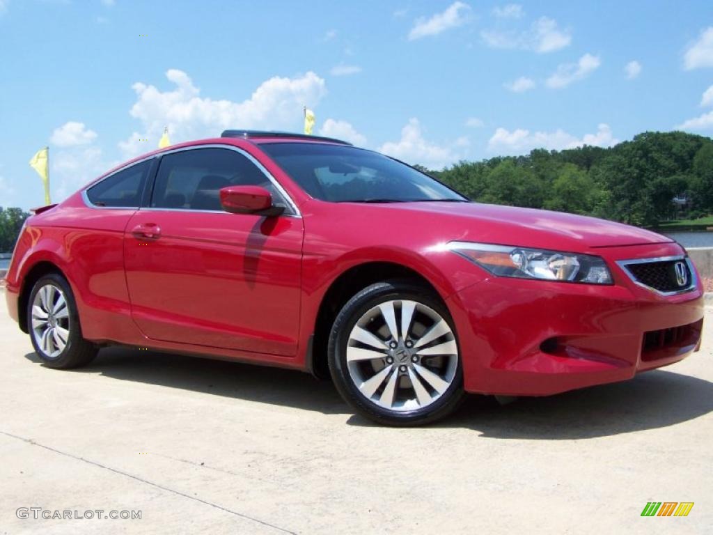 San Marino Red 2008 Honda Accord EX-L Coupe Exterior Photo #31664986