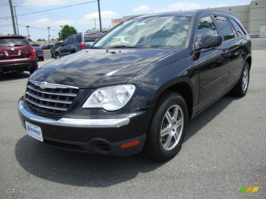 2007 Pacifica Touring - Brilliant Black / Pastel Slate Gray photo #1