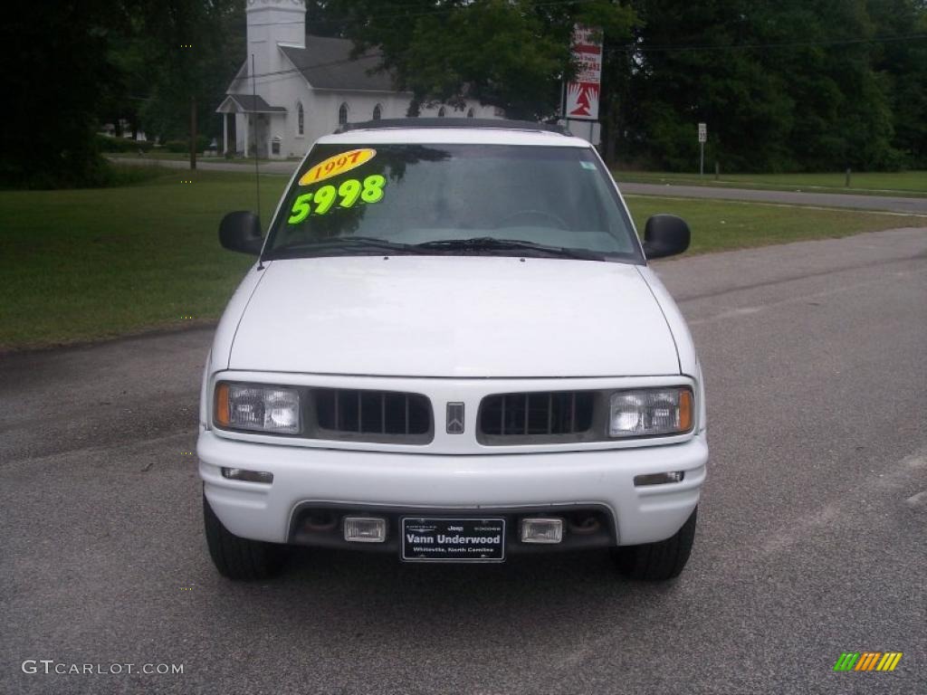 1997 Bravada AWD - White / Gray photo #2