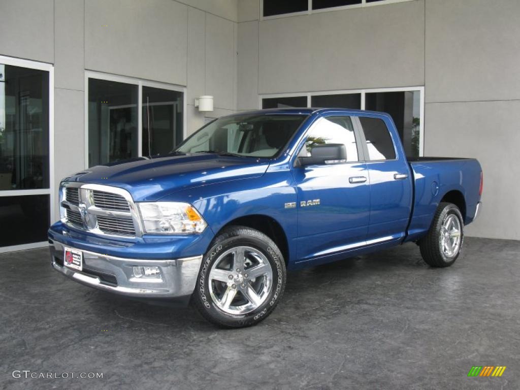 Deep Water Blue Pearl Dodge Ram 1500