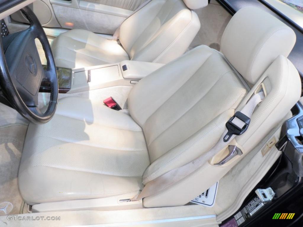 1995 SL 500 Roadster - Midnight Blue / Parchment Beige photo #37