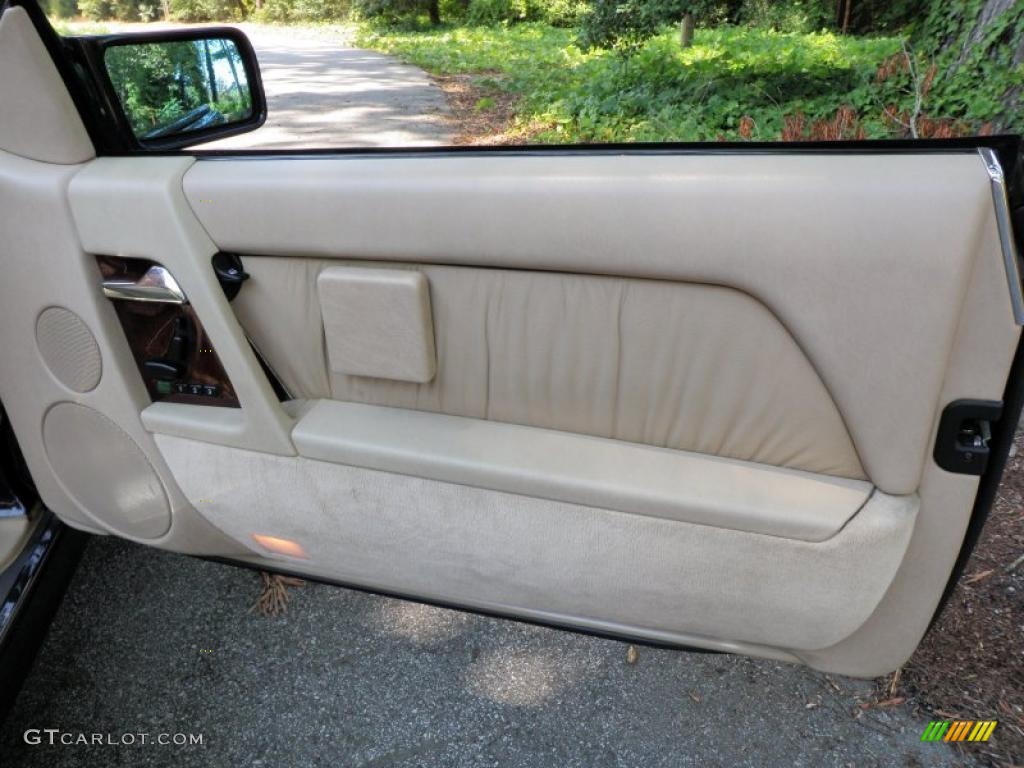 1995 SL 500 Roadster - Midnight Blue / Parchment Beige photo #54