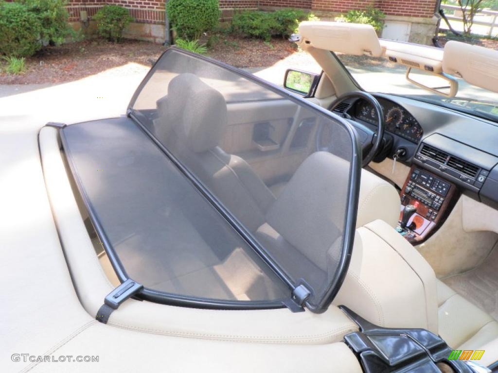 1995 SL 500 Roadster - Midnight Blue / Parchment Beige photo #55