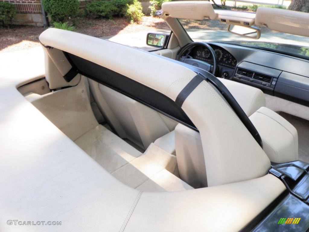 1995 SL 500 Roadster - Midnight Blue / Parchment Beige photo #56