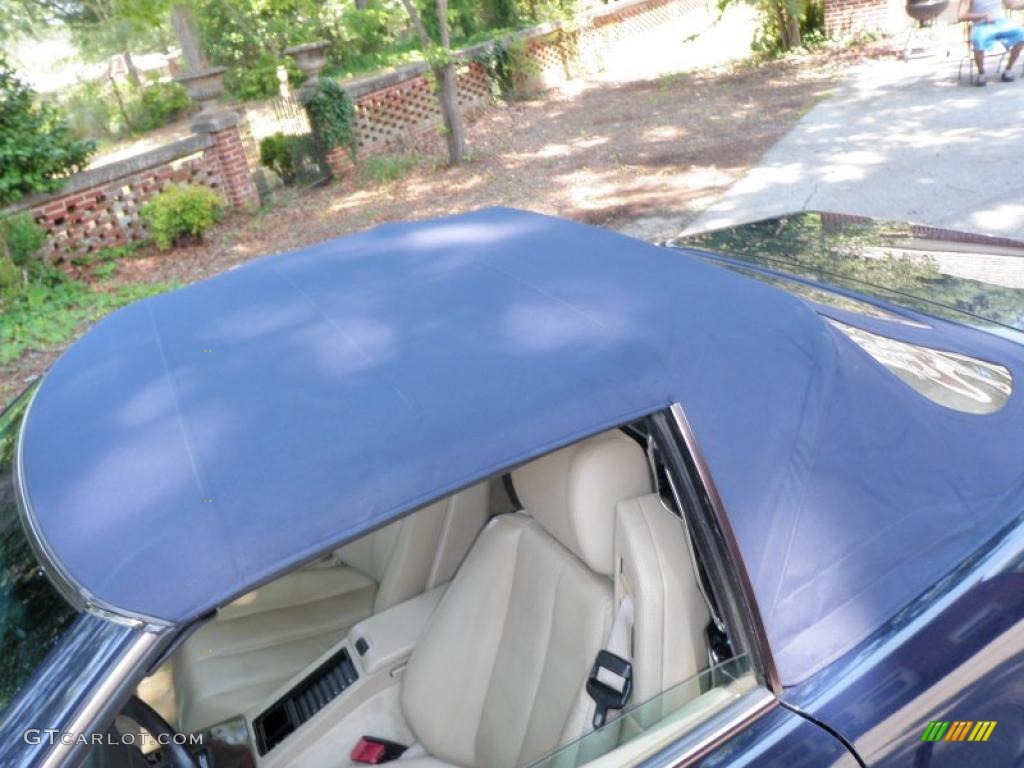 1995 SL 500 Roadster - Midnight Blue / Parchment Beige photo #70