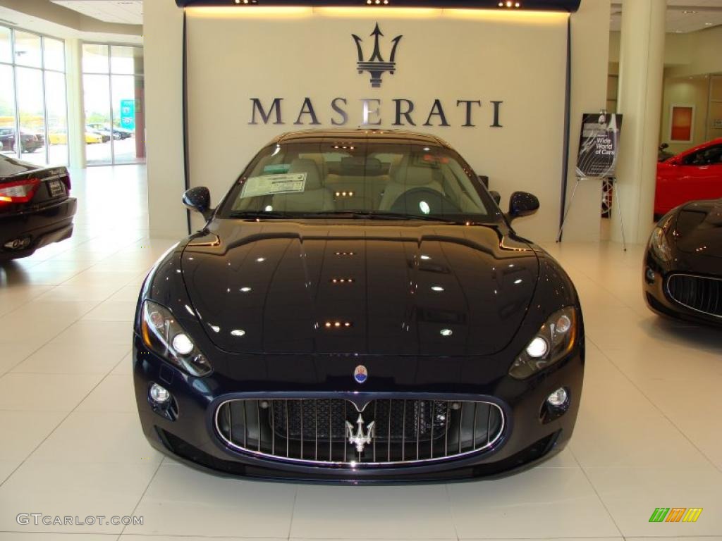 2010 GranTurismo S - Blu Mediterraneo (Blue) / Beige photo #2