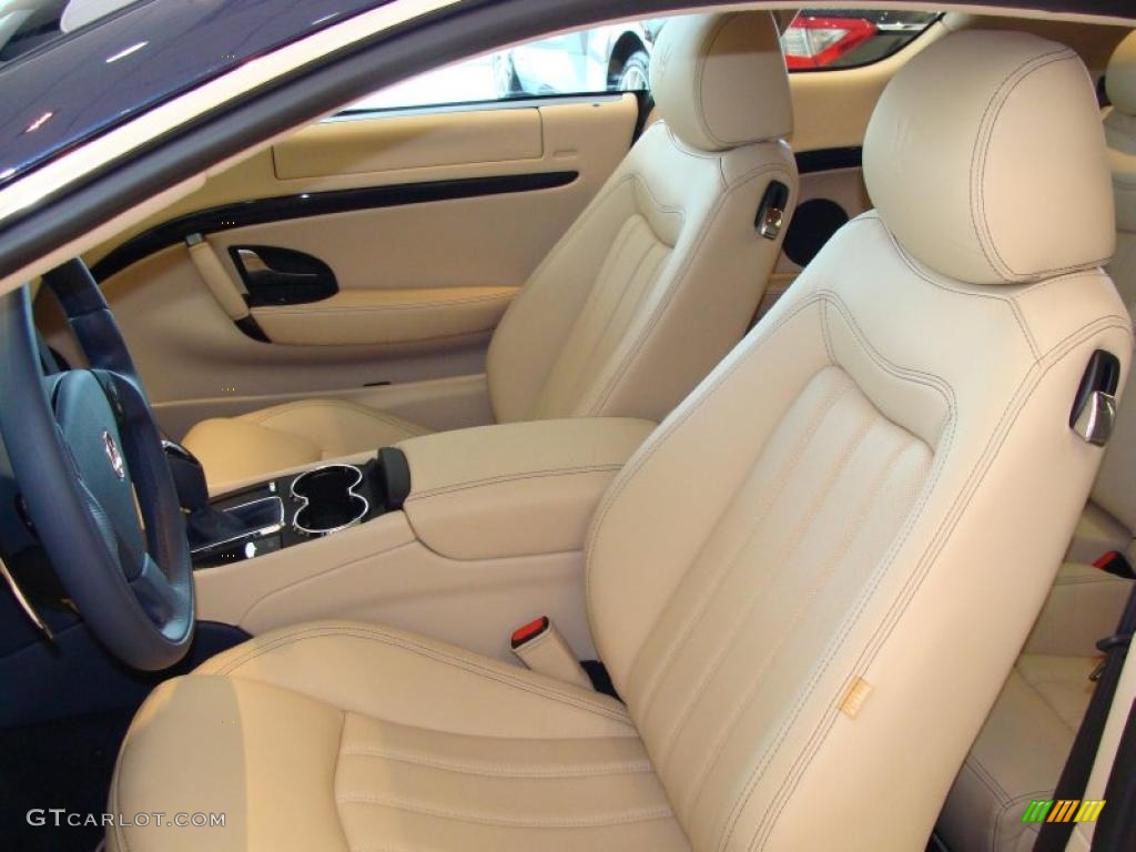2010 GranTurismo S - Blu Mediterraneo (Blue) / Beige photo #13