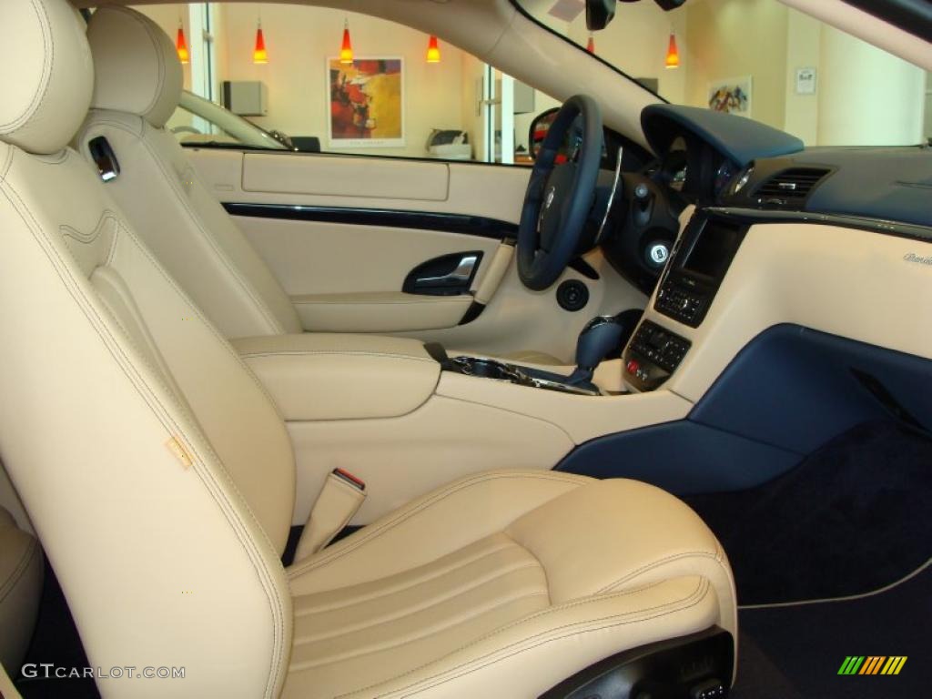 2010 GranTurismo S - Blu Mediterraneo (Blue) / Beige photo #14