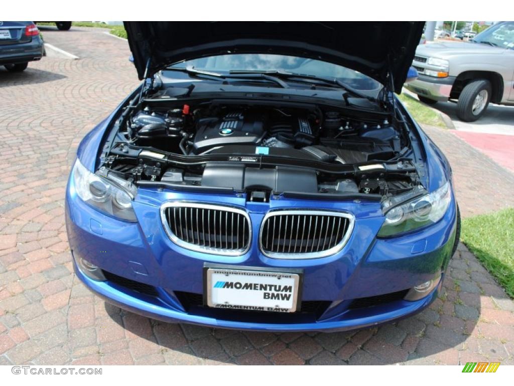 2007 3 Series 328i Coupe - Montego Blue Metallic / Black photo #19
