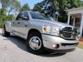 2008 Bright Silver Metallic Dodge Ram 3500 Big Horn Edition Quad Cab Dually  photo #54