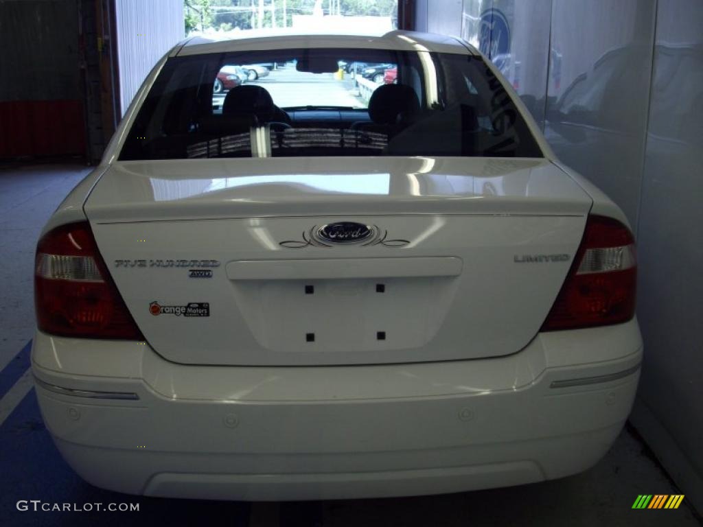 2006 Five Hundred Limited AWD - Oxford White / Black photo #6