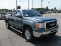 2010 Stealth Gray Metallic GMC Sierra 1500 SLE Crew Cab  photo #6