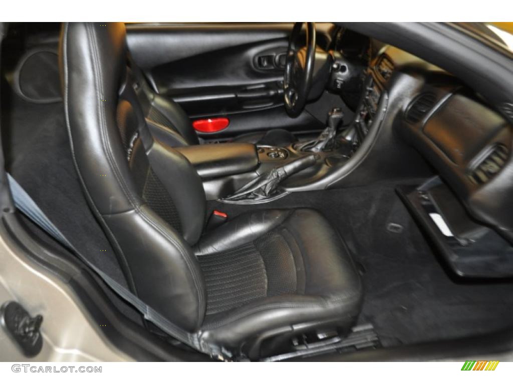 2000 Corvette Coupe - Light Pewter Metallic / Black photo #14