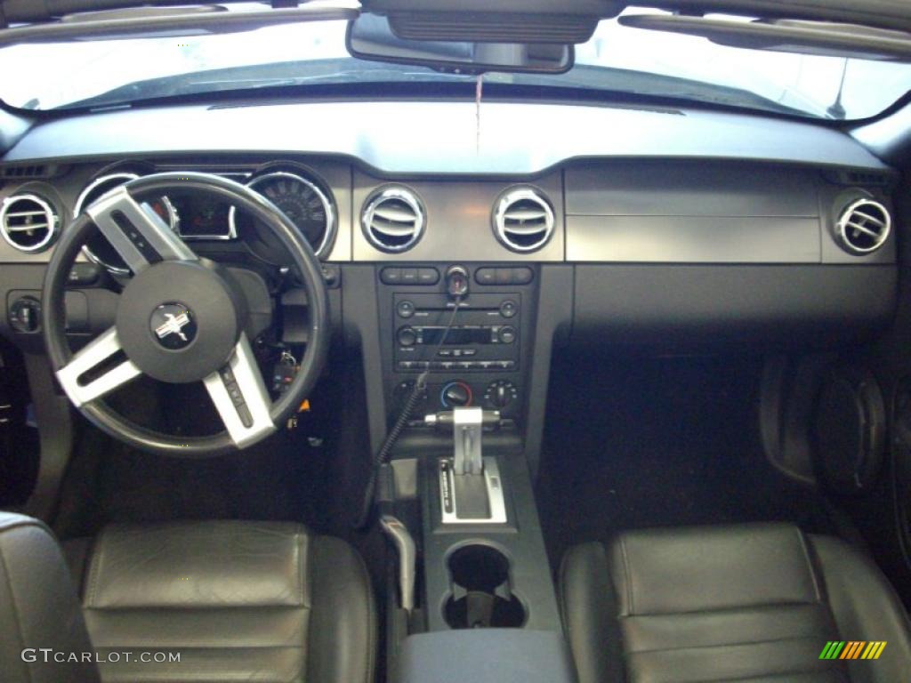 2007 Mustang GT Premium Convertible - Black / Dark Charcoal photo #9