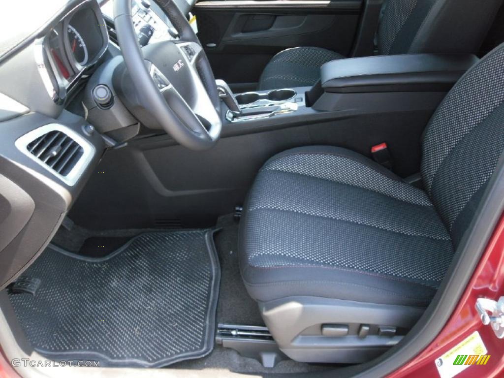 2010 Terrain SLE - Merlot Jewel Metallic / Jet Black photo #7