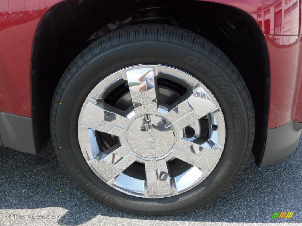2010 Terrain SLE - Merlot Jewel Metallic / Jet Black photo #26