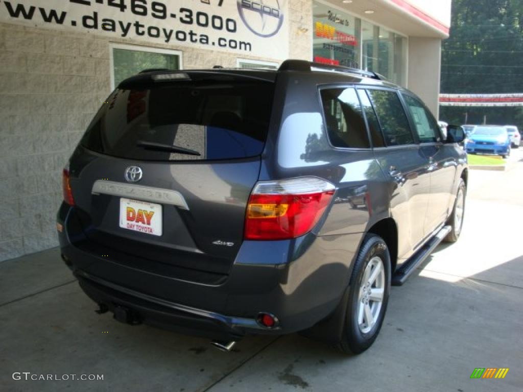 2010 Highlander V6 4WD - Magnetic Gray Metallic / Sand Beige photo #2