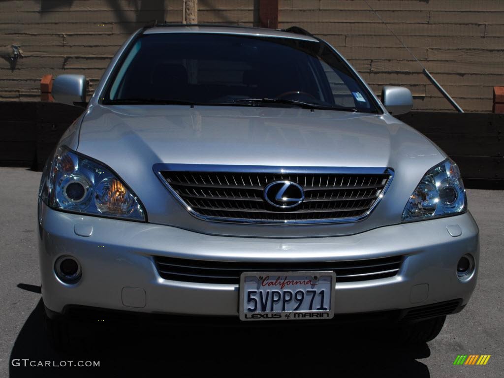2007 RX 400h AWD Hybrid - Millennium Silver Metallic / Black photo #2