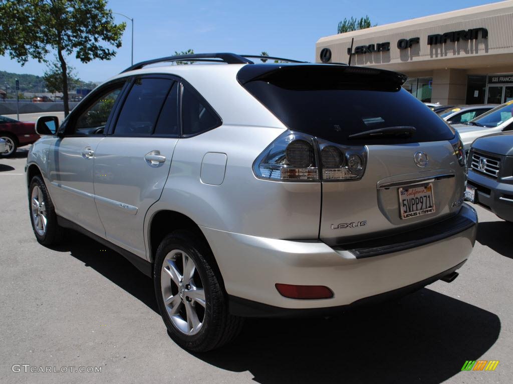 2007 RX 400h AWD Hybrid - Millennium Silver Metallic / Black photo #5