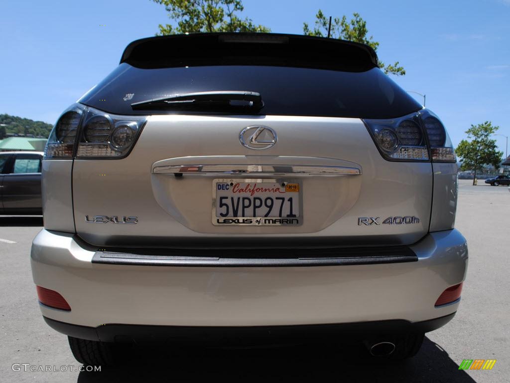 2007 RX 400h AWD Hybrid - Millennium Silver Metallic / Black photo #6
