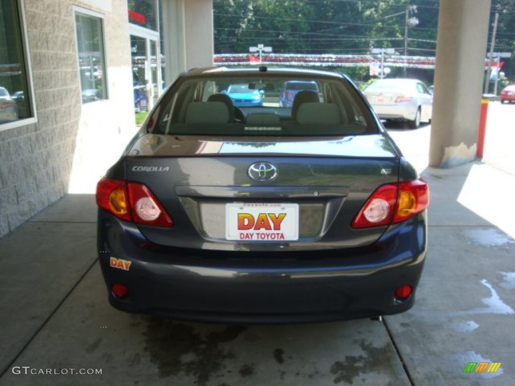 2010 Corolla LE - Magnetic Gray Metallic / Ash photo #3