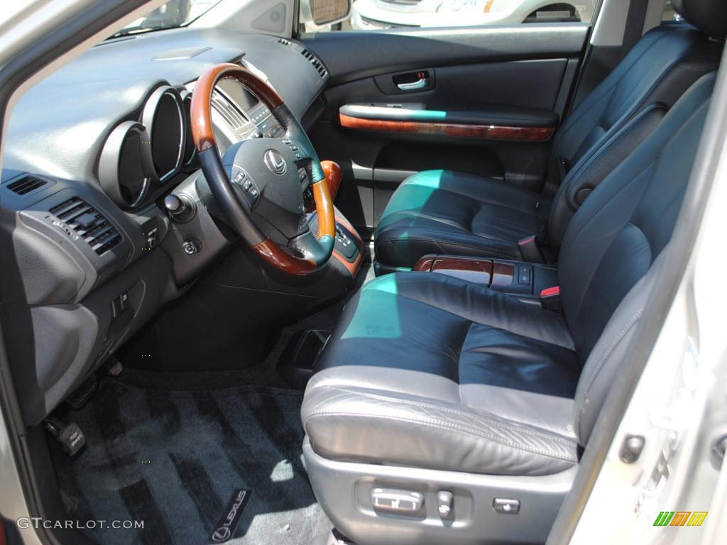2007 RX 400h AWD Hybrid - Millennium Silver Metallic / Black photo #13