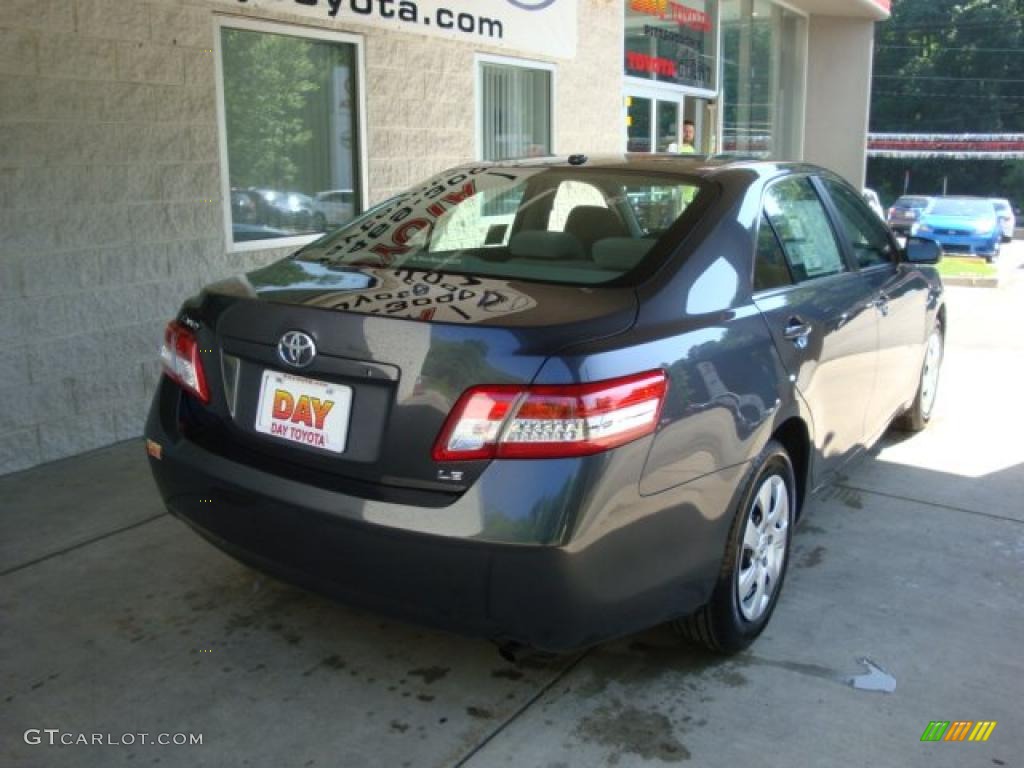 2011 Camry LE - Magnetic Gray Metallic / Ash photo #2
