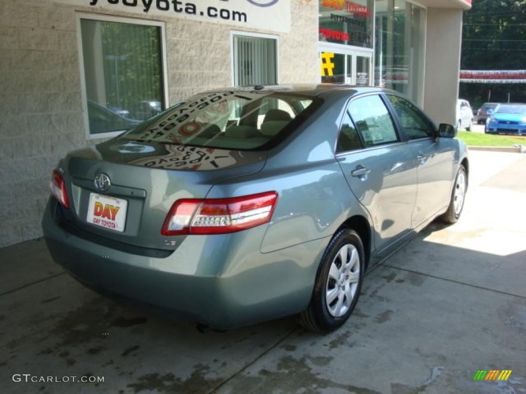 2011 Camry LE - Aloe Green Metallic / Ash photo #2