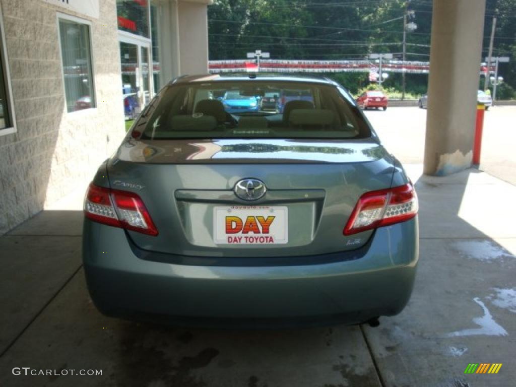 2011 Camry LE - Aloe Green Metallic / Ash photo #3