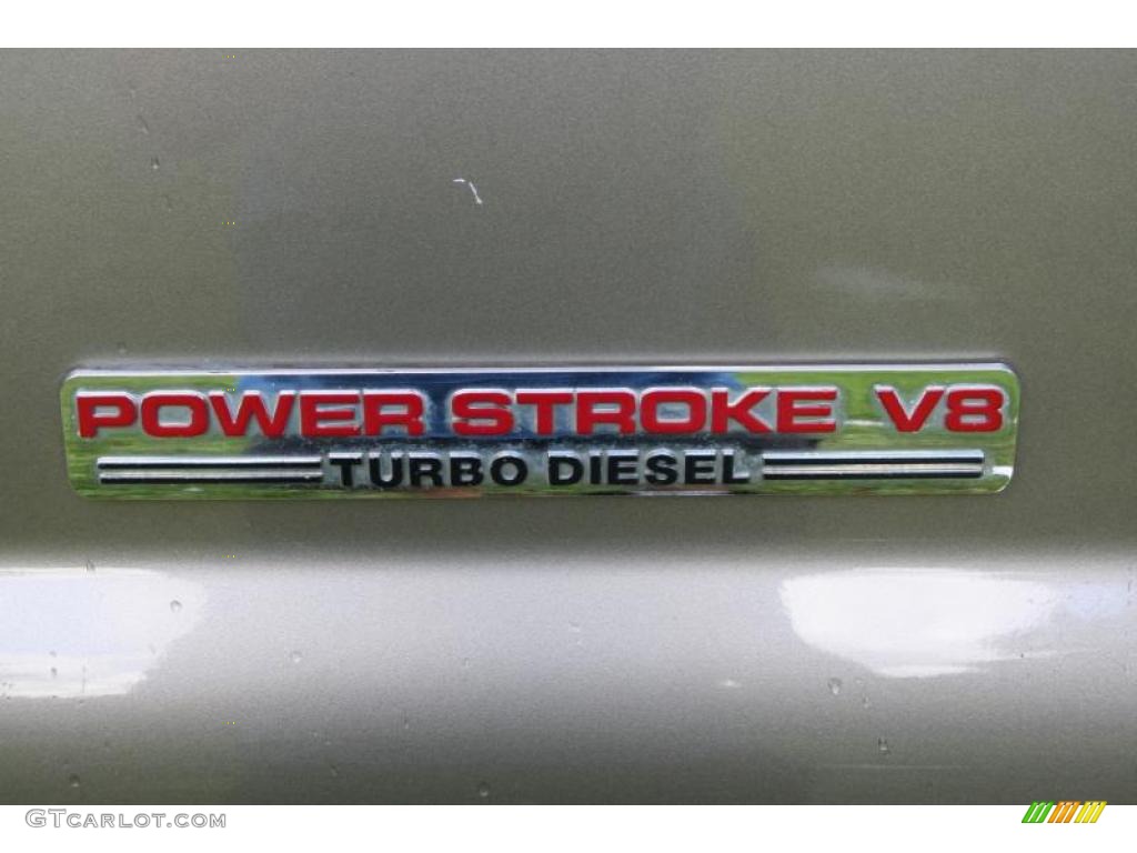 2003 F350 Super Duty Lariat Crew Cab 4x4 - Arizona Beige Metallic / Medium Parchment photo #113