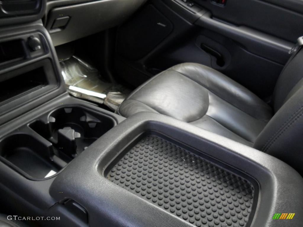 2005 Silverado 1500 Z71 Extended Cab 4x4 - Black / Dark Charcoal photo #7