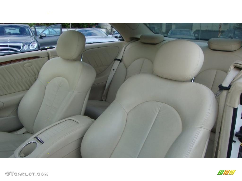 2006 CLK 350 Coupe - Alabaster White / Ash photo #6