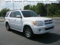 2005 Natural White Toyota Sequoia Limited  photo #1