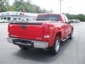 2008 Fire Red GMC Sierra 1500 SLE Extended Cab 4x4  photo #10