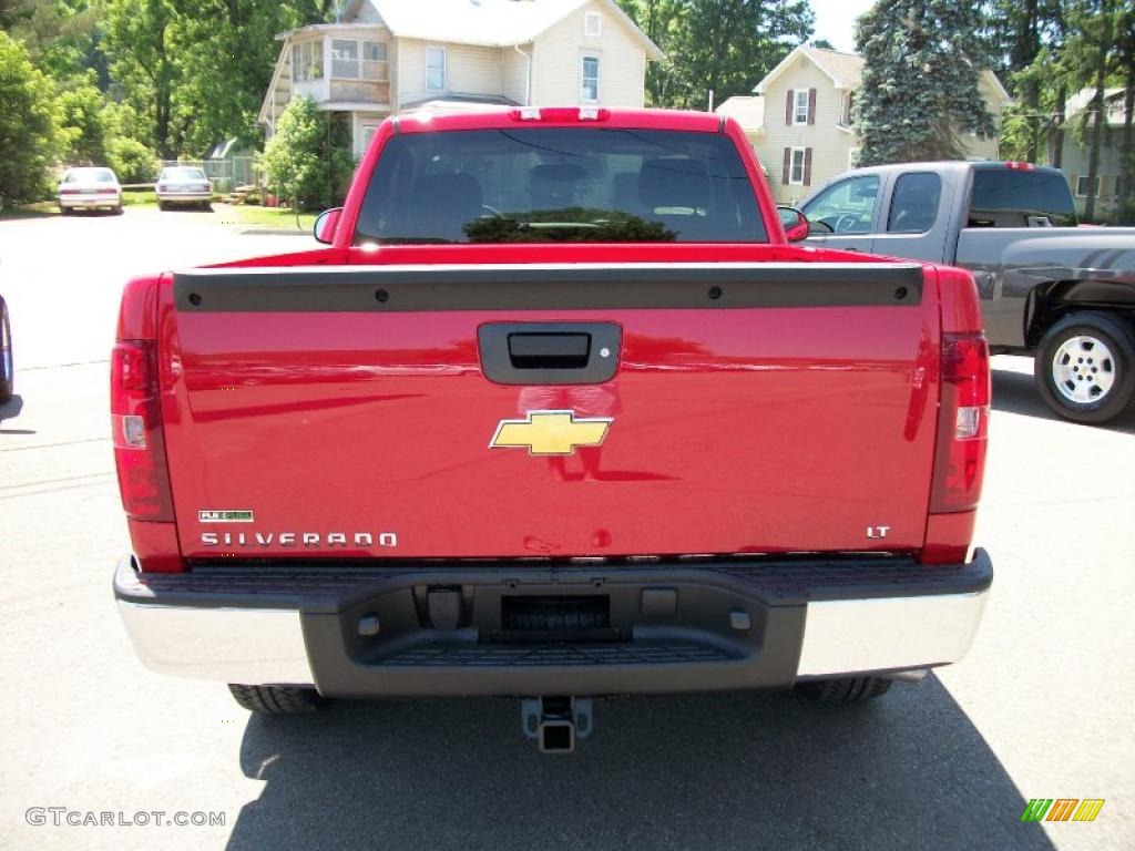 2010 Silverado 1500 LT Regular Cab 4x4 - Victory Red / Ebony photo #5