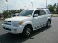 2005 Natural White Toyota Sequoia Limited  photo #26