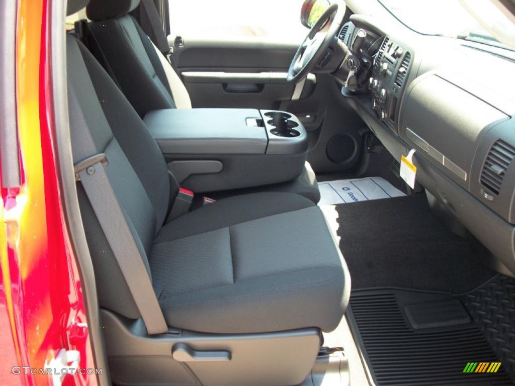 2010 Silverado 1500 LT Regular Cab 4x4 - Victory Red / Ebony photo #19