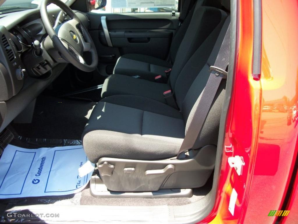 2010 Silverado 1500 LT Regular Cab 4x4 - Victory Red / Ebony photo #22