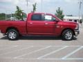 2010 Inferno Red Crystal Pearl Dodge Ram 3500 Big Horn Edition Crew Cab  photo #2