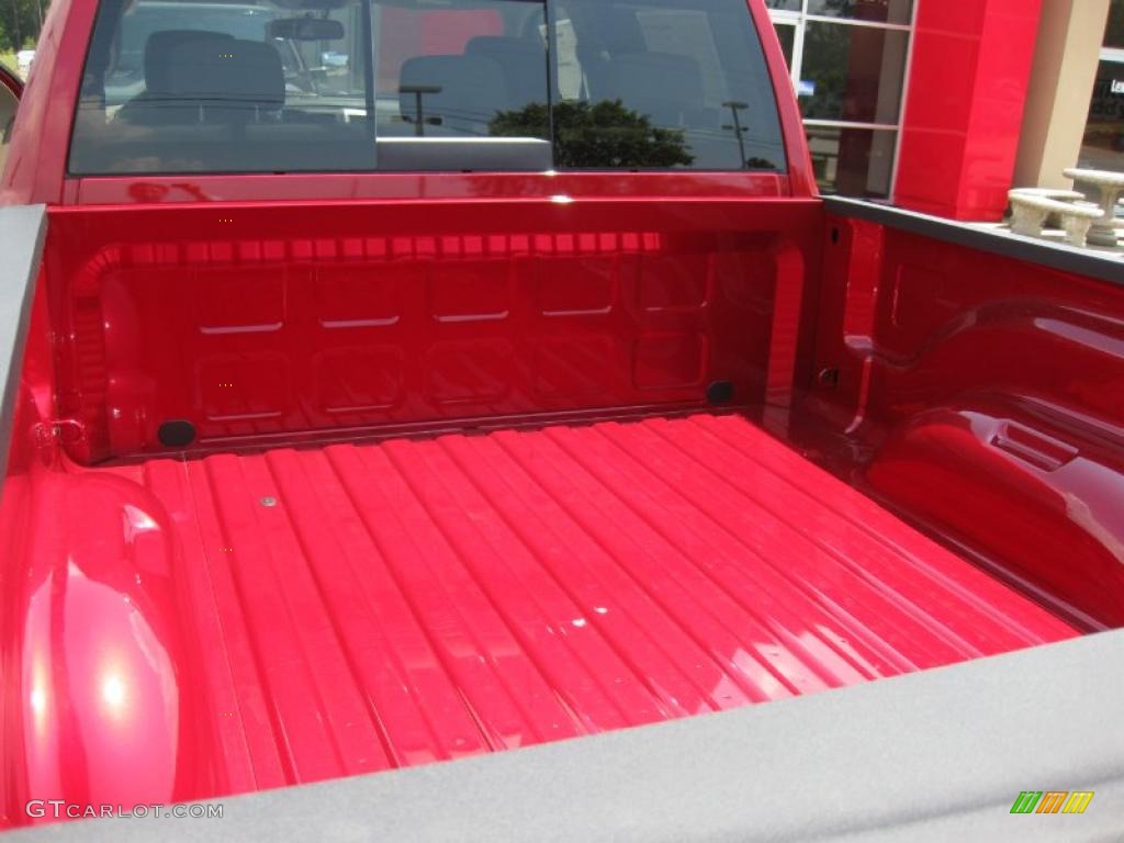 2010 Ram 3500 Big Horn Edition Crew Cab - Inferno Red Crystal Pearl / Light Pebble Beige/Bark Brown photo #29