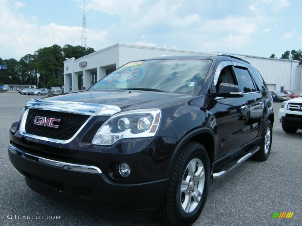 Dark Crimson Metallic GMC Acadia