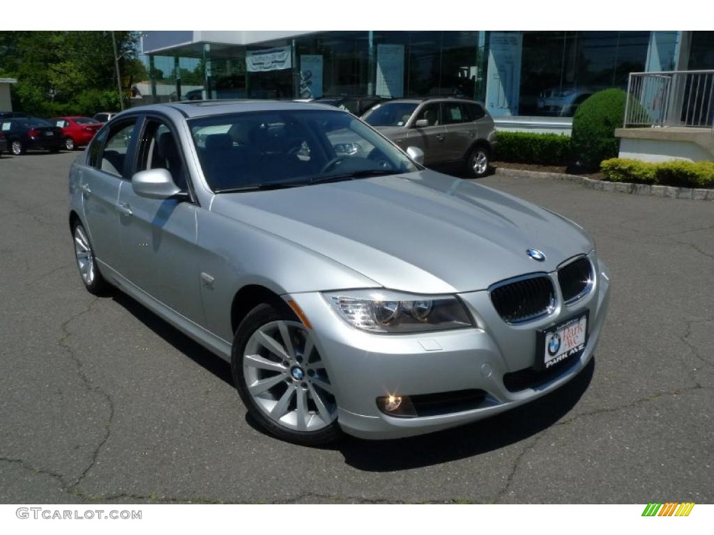 2010 3 Series 328i xDrive Sedan - Titanium Silver Metallic / Gray Dakota Leather photo #1