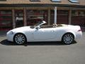 2007 Porcelain White Jaguar XK XK8 Convertible  photo #6