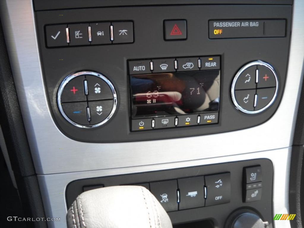 2010 Acadia SLT - Carbon Black Metallic / Light Titanium photo #21