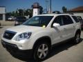 2010 White Diamond Tricoat GMC Acadia SLT  photo #3