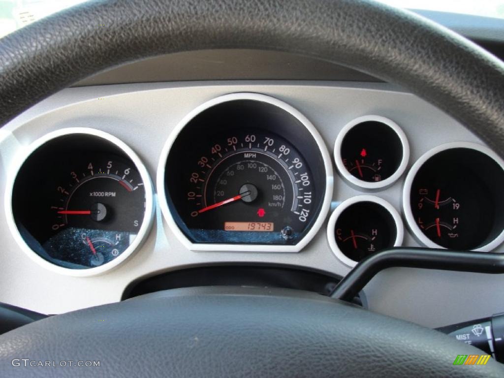 2007 Tundra TSS Texas Edition Regular Cab - Black / Black/Beige photo #40