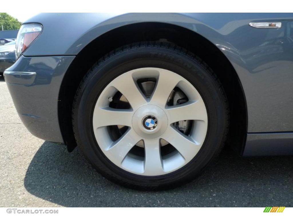 2008 7 Series 750i Sedan - Michigan Blue Metallic / Black photo #6